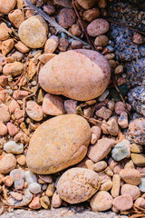 texture of the natural stone background outdoors, pattern