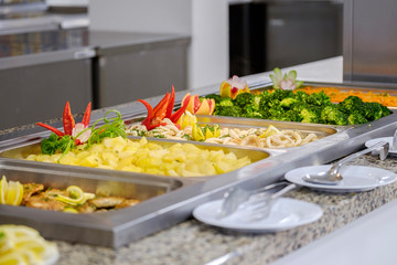 Buffet with main dishes 10