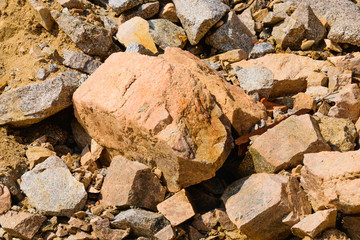 texture of the natural stone background outdoors, pattern