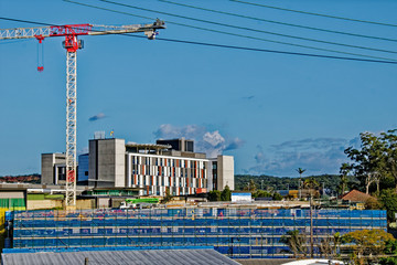 Hospital building progress H25ene September 2018.