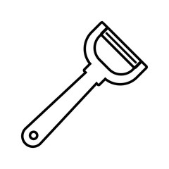 vegetable cleaning icon. Element of kitchen tools for mobile concept and web apps icon. Thin line icon for website design and development, app development