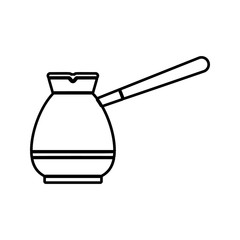 Turk icon. Element of kitchen tools for mobile concept and web apps icon. Thin line icon for website design and development, app development