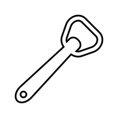 bottle opener icon. Element of kitchen tools for mobile concept and web apps icon. Thin line icon for website design and development, app development