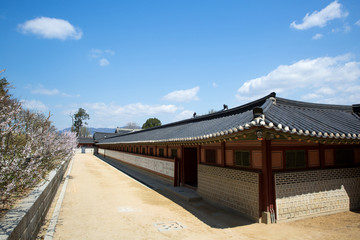 Hwaseong Temporary Palace. Suwon Hwaseong Fortress is a fortress wall during the Joseon Dynasty and is a World Heritage Site owned by Korea.