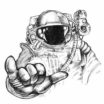 Astronaut Sketch | Philipp Zurmöhle – www.philippzm.com | Philipp Zurmöhle  | Flickr