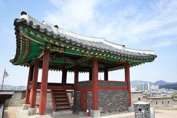 Suwon Hwaseong Fortress is a fortress wall during the Joseon Dynasty and is a World Heritage Site owned by Korea.