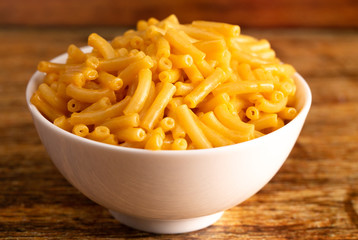 Classic Boxed Mac and Cheese in a  Bowl