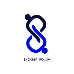 Obraz premium 会社のロゴ