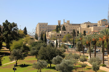Fototapeta na wymiar Old city Jerusalem, Israel