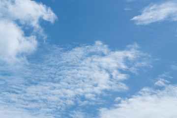  Summer background is cloudy, suitable for holiday.