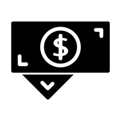 icon with dollar sign