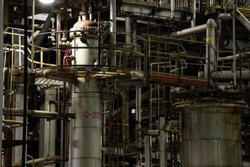 工場の機械設備