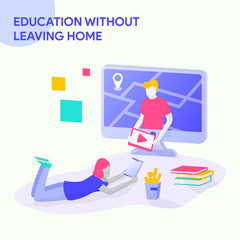 EDUCATION WITHOUT LEAVING HOME