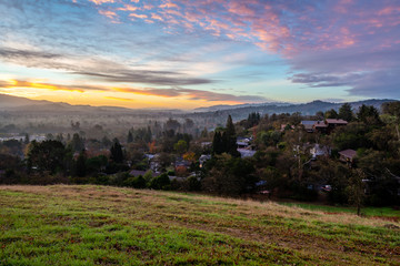 Obraz premium Dinosaur Hill Park at Dawn 