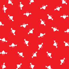 background consisting of angels hearts