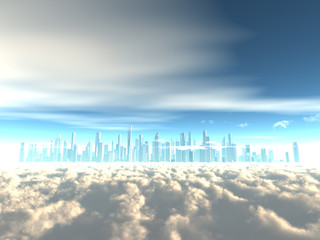 Fototapeta premium 未来都市