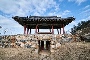 Fototapeta premium Anheungseong Fortress in Taean, Korea.