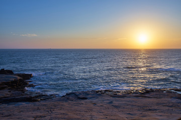 Fototapeta premium 千畳敷の夕景