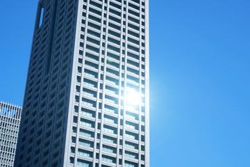 Obraz premium 中之島の高層ビル