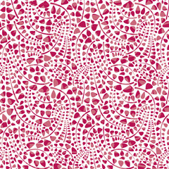 Stylish organic background. Seamless pattern.Vector. スタイリッシュ植物パターン