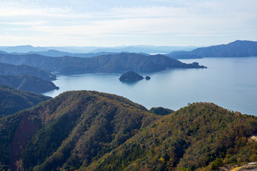 レインボーライン,山頂からの風景
