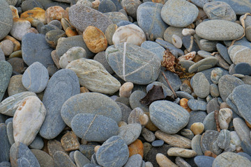 'X' rock on the shoreline