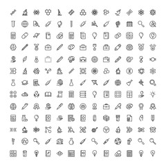 Flat icon set