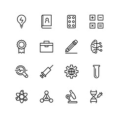 Flat icon set