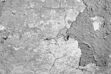 Texture, wall, concrete, it can be used as a background . Wall fragment with scratches and cracks