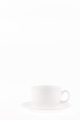 white coffee cup