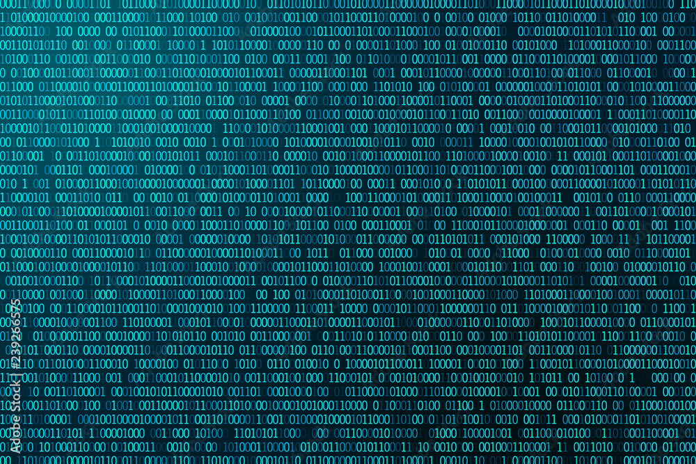 Poster random numbers grid glow digital computer technology information texture