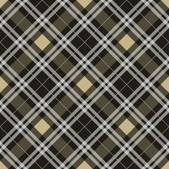 Tartan seamless pattern. Plaid texture vector. eps10