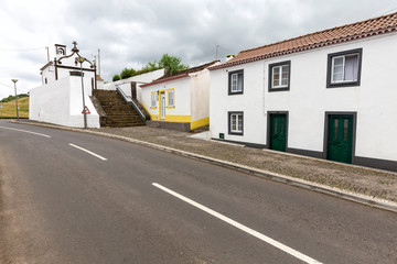 Fototapeta na wymiar Typical Architecture on the island of Sao Miguel in the Azores.