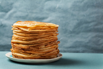 Staple of yeast pancakes, traditional for Russian pancake week