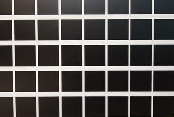 Black square block pattern texture