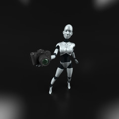 Robot - 3D Illustration