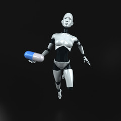 Robot - 3D Illustration