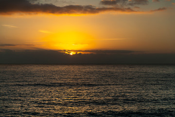Early morning and sunrise on Tenerife
