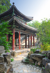 gazebo in Chinese park