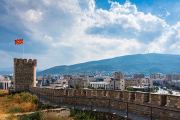 Skopje, the capital city of Macedonia in Europe