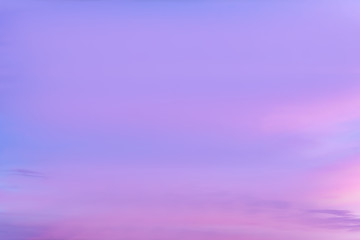 Purple sky at sunset