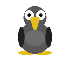 Bird Pigeon Cute Animal Cartoon Character For Kids