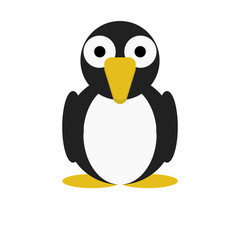 Bird Penguin Cute Animal Cartoon Character For Kids