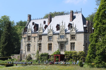 Fototapeta na wymiar Château du Parc de Clères