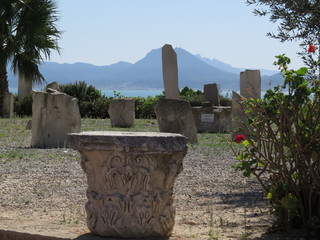 Carthago ruins of capital city of the ancient Carthaginian civilization. UNESCO World Heritage Site.