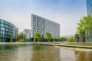 Das Viertel Zwei ist ein modernes Büro- und Wohnviertel im 2. Wiener Gemeindebezirk Leopoldstadt