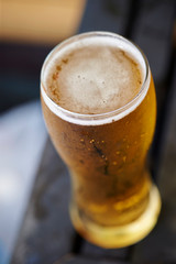 Glass of beer 