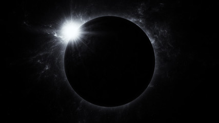 dark lunar eclipse minimal background