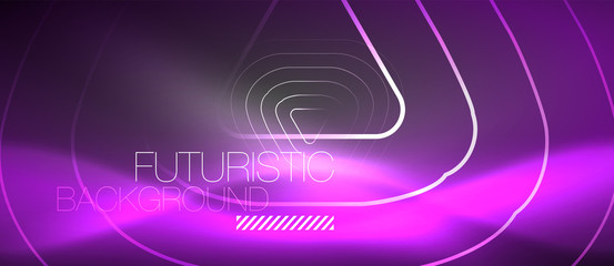 Vector neon color abstract background