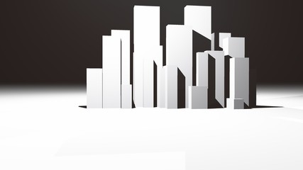 Stadt, Downtown, Metropole